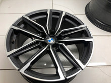 Load image into Gallery viewer, 1x Alufelge 19 Zoll 8.0" 5x112 27ET Matt Schwarz 8747000 BMW G21 G20 Rim Wheel FEL3074650562ct