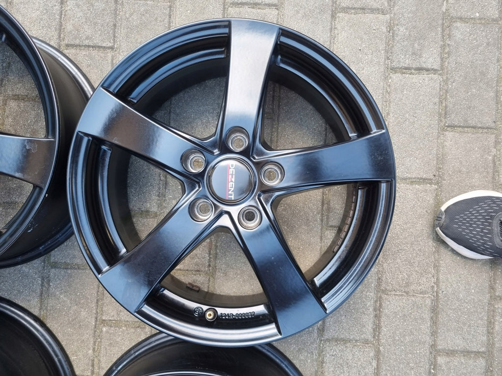 4x Alufelge 16 Zoll 6.5" 5x112 46ET Glanz Silber Audi I Rim Wheel FEL2900114384tb