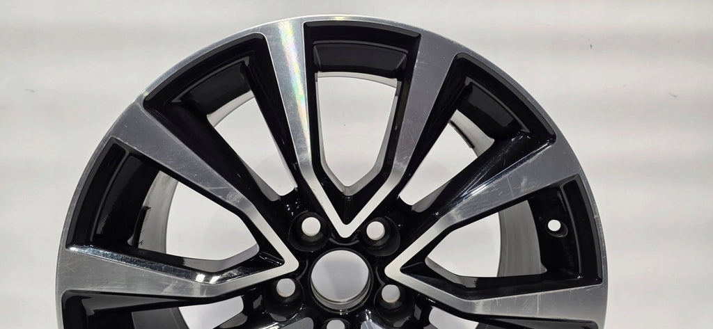 1x Alufelge 18 Zoll 8.0" 5x114.3 35ET Schwarz PW457-0E002 Toyota I X Rim Wheel FEL8770944220rv