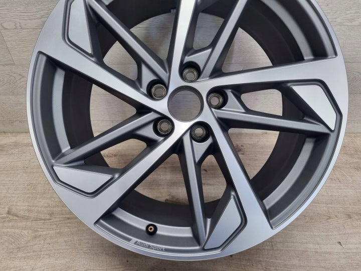 1x Alufelge 19 Zoll 8.5" 5x112 38ET Glanz Grau 83A601025 Audi Q3 Mg Rim Wheel FEL8676505528vn