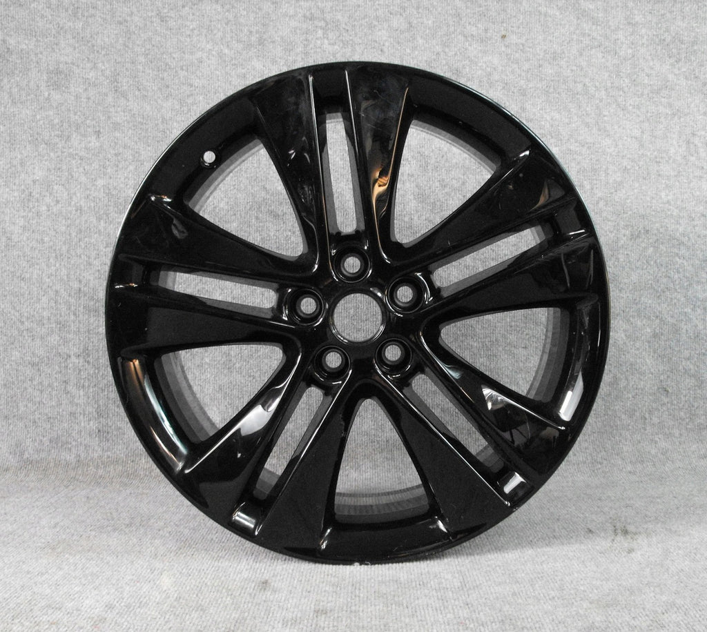 1x Alufelge 18 Zoll 7.5" 5x105 42ET Glanz Schwarz 0P045K4 Opel Astra J Rim Wheel