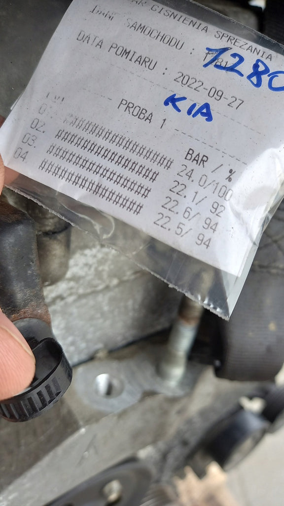 Motor Kia Ceed D4FB 1.6 CRDI 250TKm 2008 Diesel Engine Unkomplett