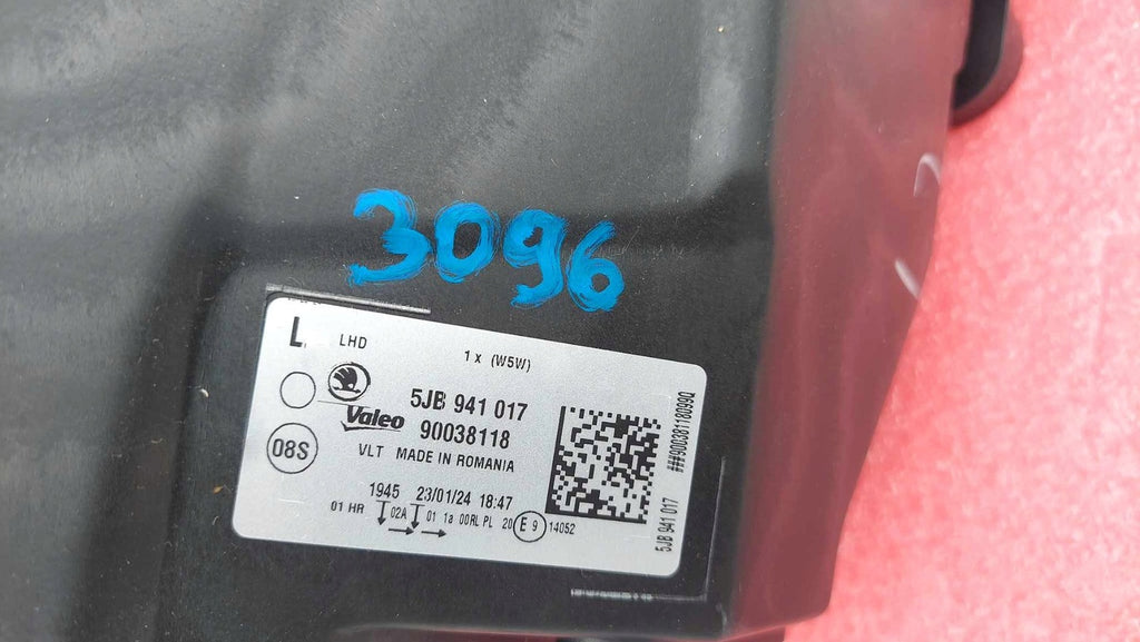 Frontscheinwerfer Skoda Rapid 5JB941017 Links Scheinwerfer Headlight SCH5603276580ue
