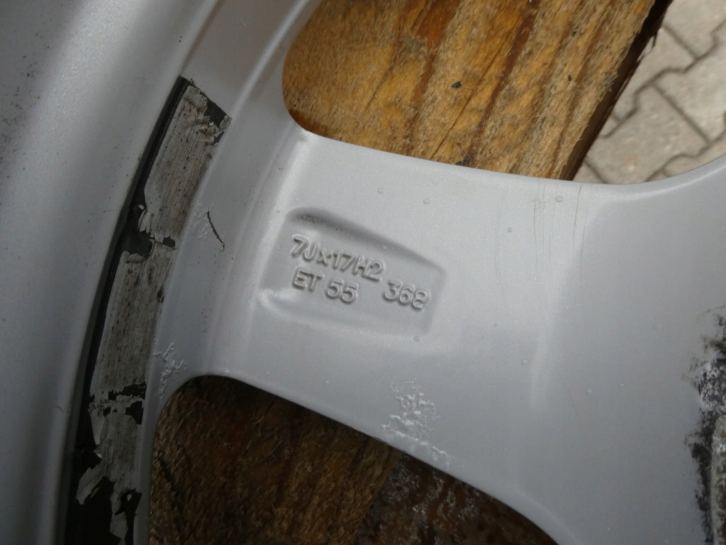 4x Alufelge 17 Zoll 7.0" 5x120 55ET Glanz Schwarz 7H0071497B VW Multivan FEL7937869778ru