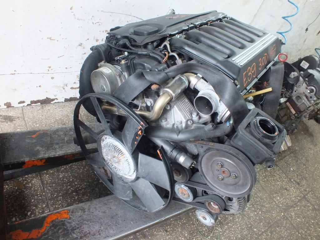 Motor BMW E39 M57 3.0 Diesel Engine Komplett