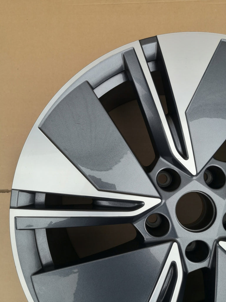 1x Alufelge 19 Zoll 8.0" 5x112 45ET Glanz Graphit 5LA601025A Mg Enyaq Rim Wheel FEL4445762840uz