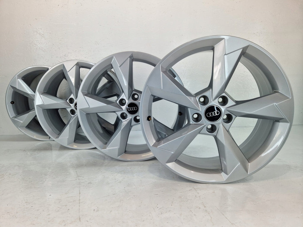 4x Alufelge 19 Zoll 7.0" 5x112 43ET Glanz Silber 83A601025N Audi Rim Wheel FEL3625688038ju