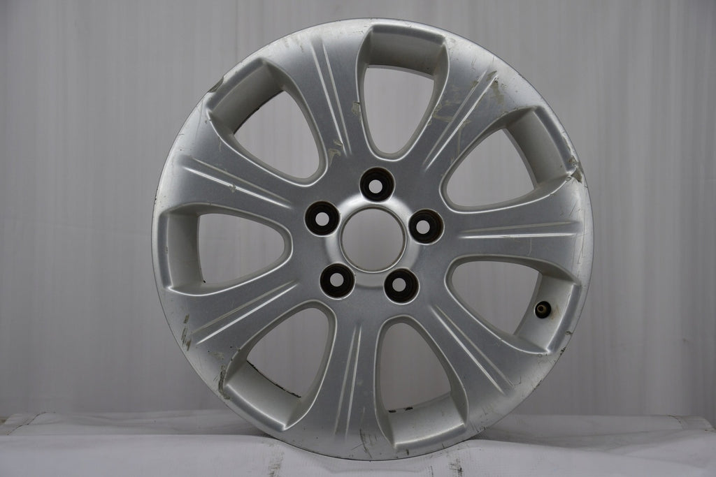 1x Alufelge 16 Zoll 7.0" 5x110 39ET Silber Opel Rim Wheel