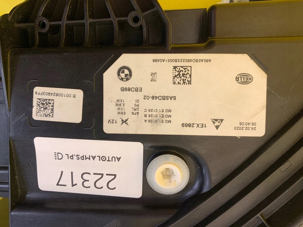 Frontscheinwerfer BMW X1 5A5BD48-02 Full LED Rechts Scheinwerfer Headlight SCH1998413581ch