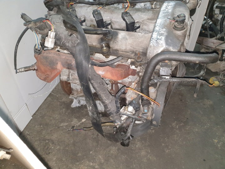 Motor Jaguar X-Type 2.5 214TKm Benzin Engine Unkomplett MOT2622758061tb