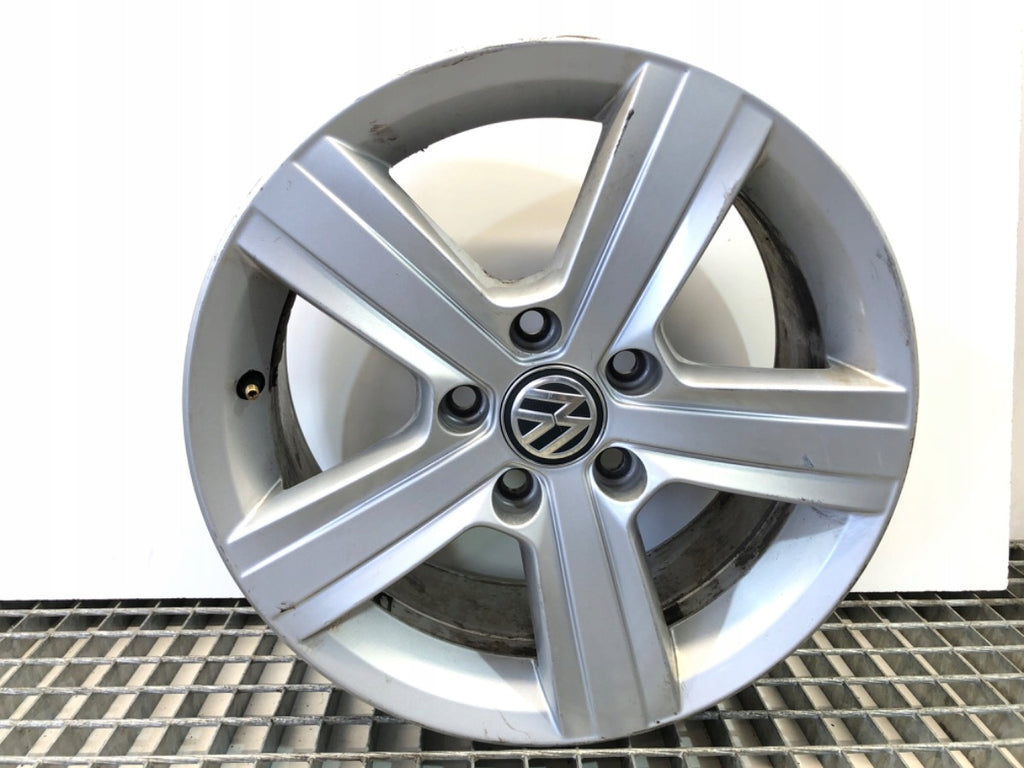 4x Alufelge 16 Zoll 6.5" 5x112 46ET Glanz Silber 5G0601025BN VW Golf VII I FEL4354305211zy