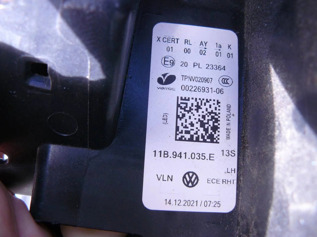 Frontscheinwerfer VW Id.4 11B941035E LED Links Scheinwerfer Headlight SCH8494693678le