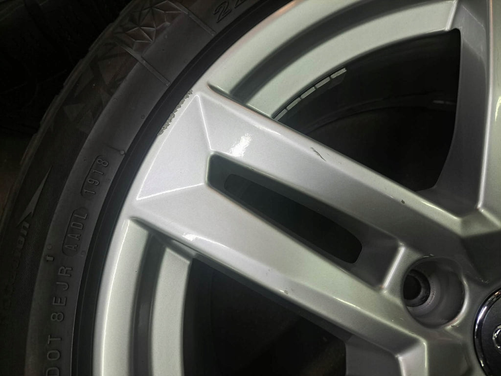 4x Alufelge 17 Zoll 7.0" 5x112 42ET Glanz Silber 8W0601025P Audi A4 A3 I Passat FEL3635643871jx