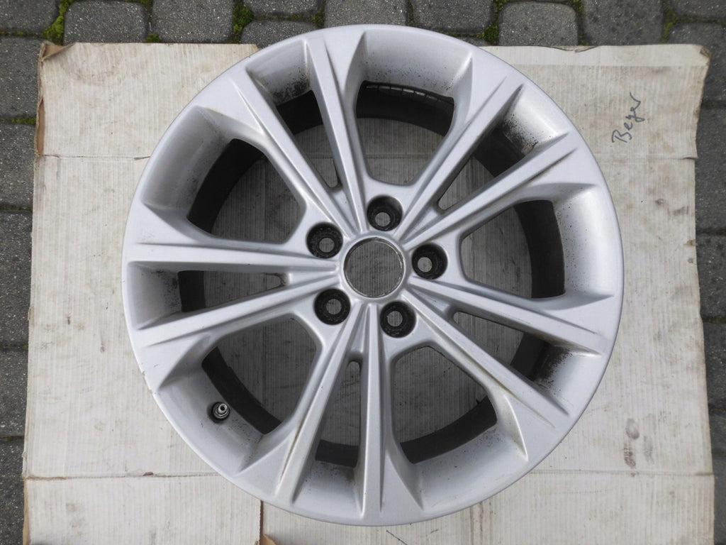 1x Alufelge 17 Zoll 7.5" 5x108 52 5ET Glanz Silber GJ5C-1007-F1B Ford Kuga I FEL8431185355ns