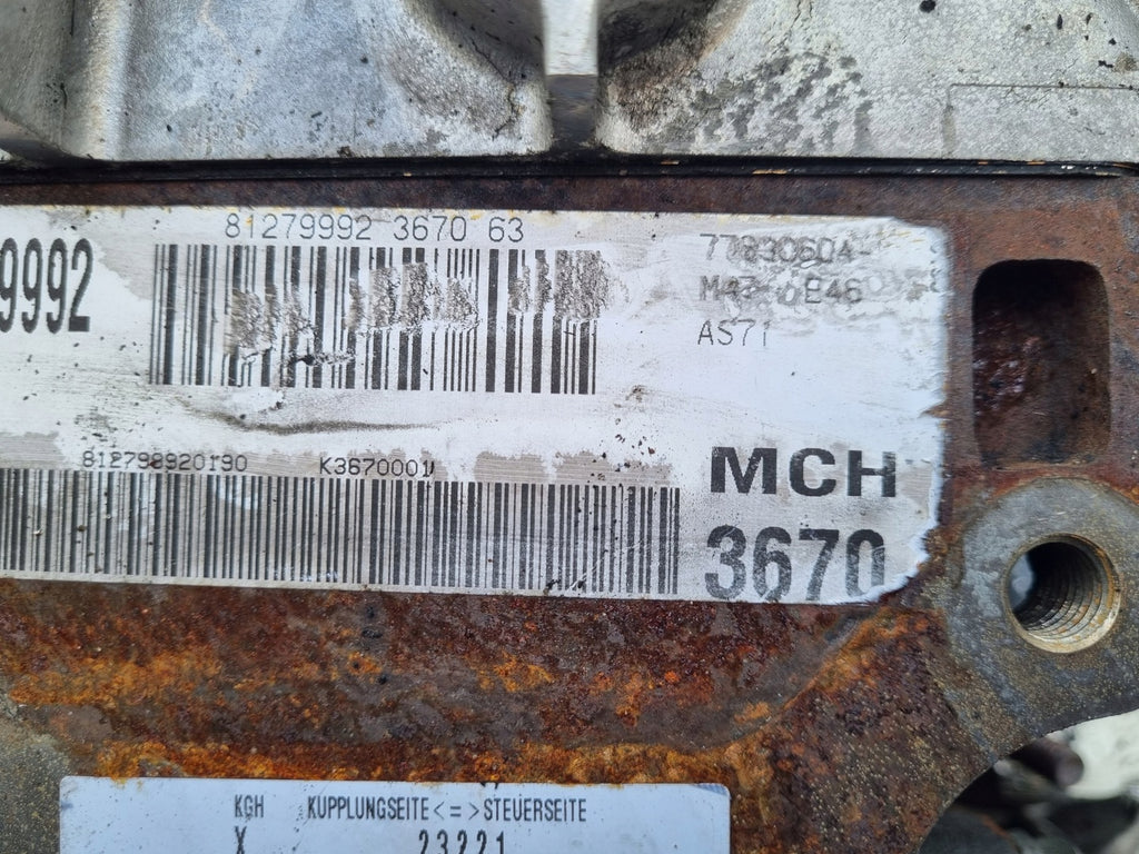 Motor BMW E46 M47D20 2.0 150PS 110kW 140TKm 1998 Diesel Engine Komplett