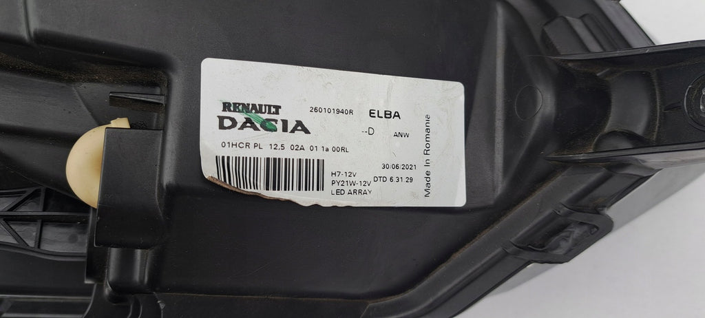 Frontscheinwerfer Dacia Sandero III Jogger 260101940R Full LED Rechts Headlight SCH6854720846cb