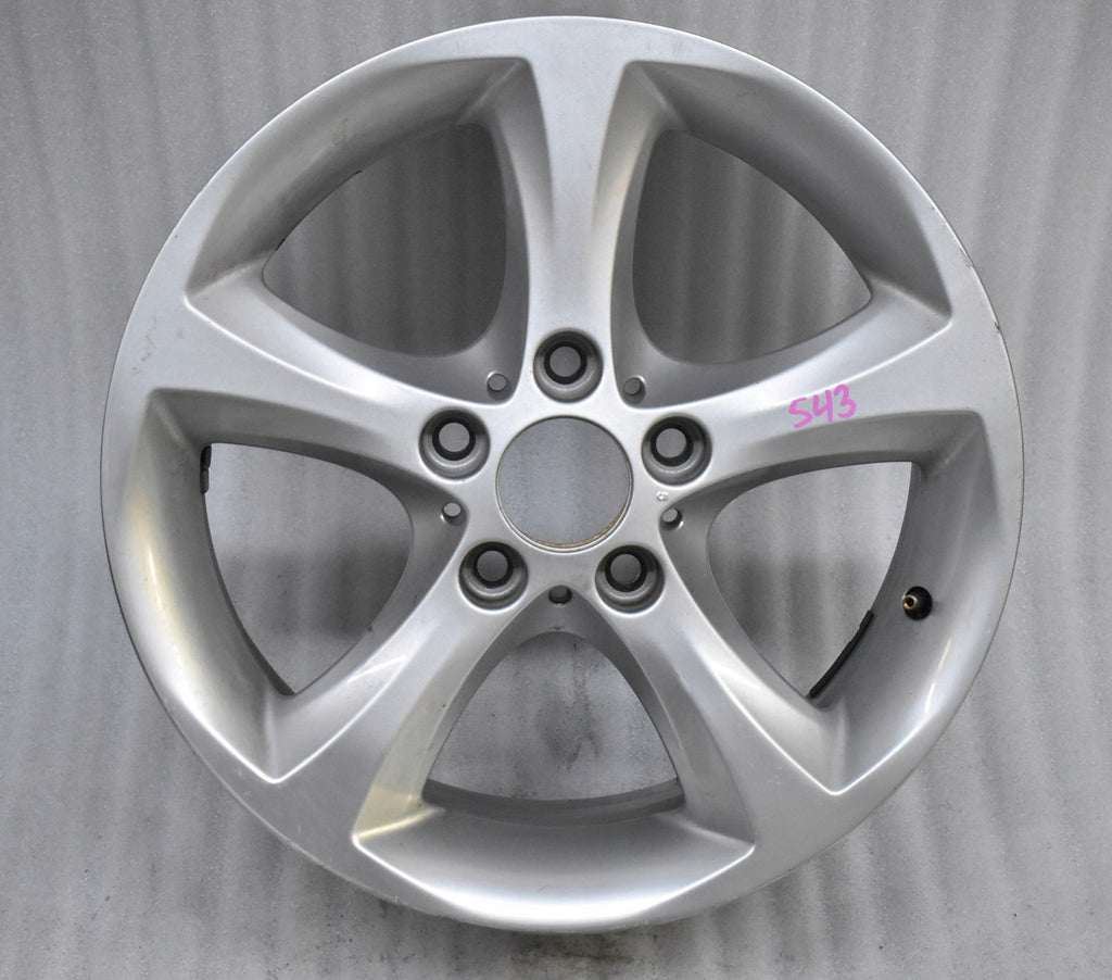 1x Alufelge 17 Zoll 7.0" 5x120 47ET Glanz Silber 6778219 BMW 1 E88 E81 E82 E87