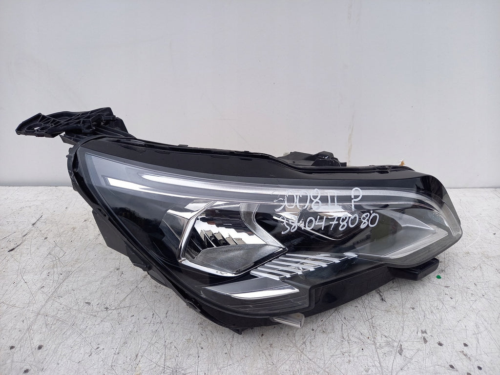 Frontscheinwerfer Peugeot 3008 9810478080 Rechts Scheinwerfer Headlight