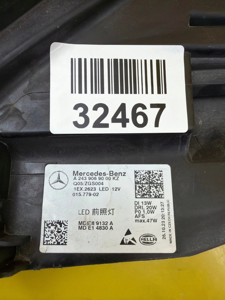 Frontscheinwerfer Mercedes-Benz Eqa Eqb A2439069000 LED Rechts Headlight SCH2271475382rj