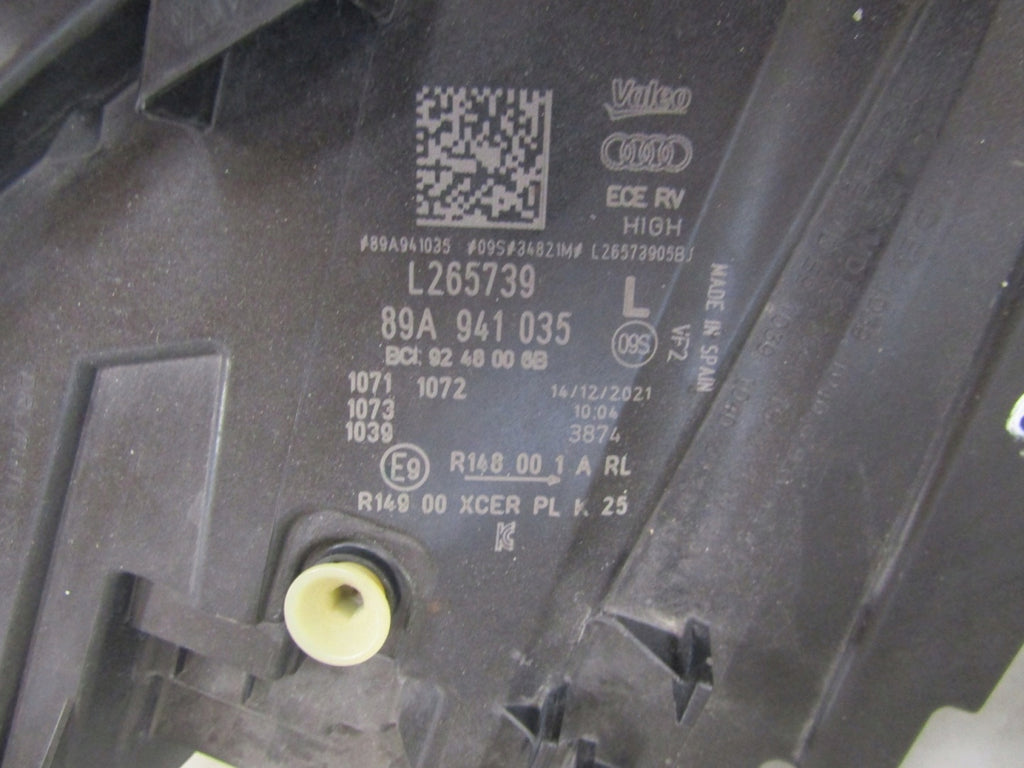 Frontscheinwerfer Audi E-Tron E Tron 89A941035 LED Links Scheinwerfer Headlight SCH8281920677ox