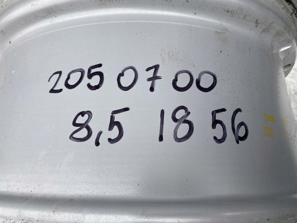 1x Alufelge 18 Zoll 8.5" 5x112 56ET A2054010700 Mercedes-Benz Rim Wheel FEL2454066425wv