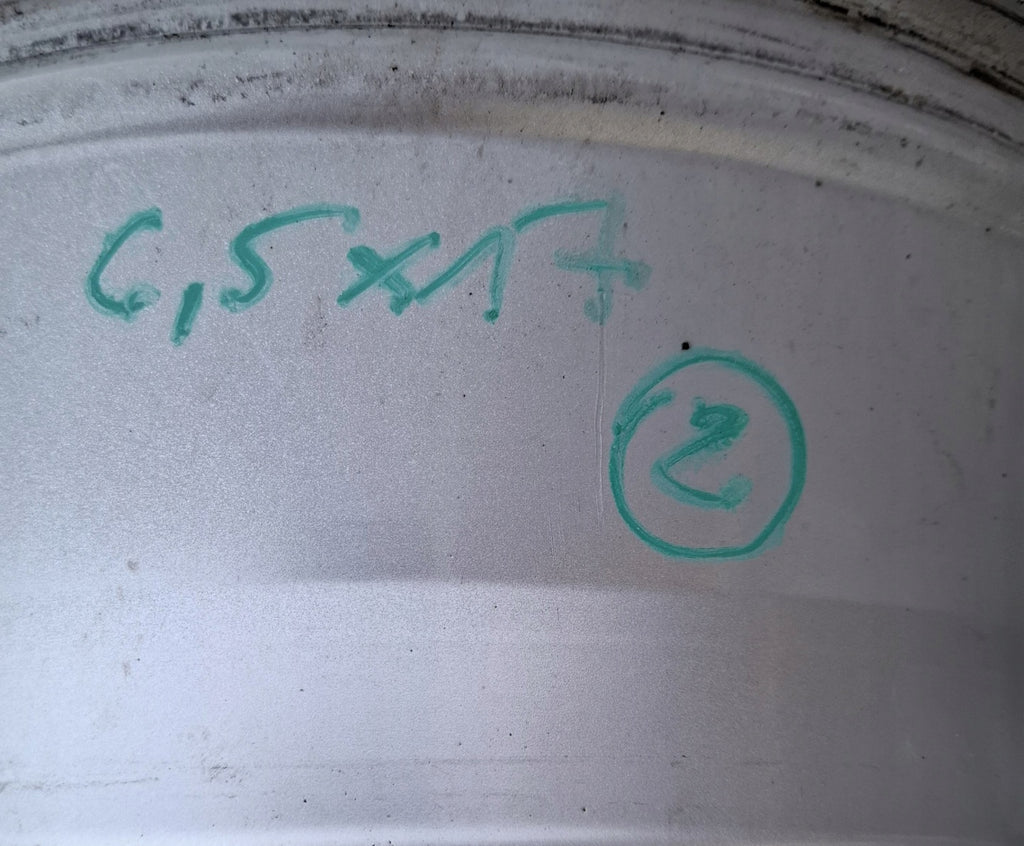 1x Alufelge 17 Zoll 6.5" 5x114.3 40ET Glanz Silber 40300EY17C Nissan Qashqai I FEL9506414545ug