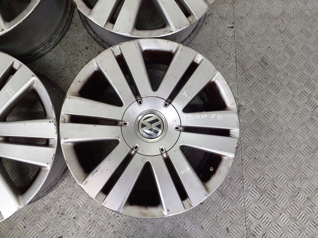 4x Alufelge 16 Zoll 7.0" 5x112 VW Passat Rim Wheel FEL7483145682mb