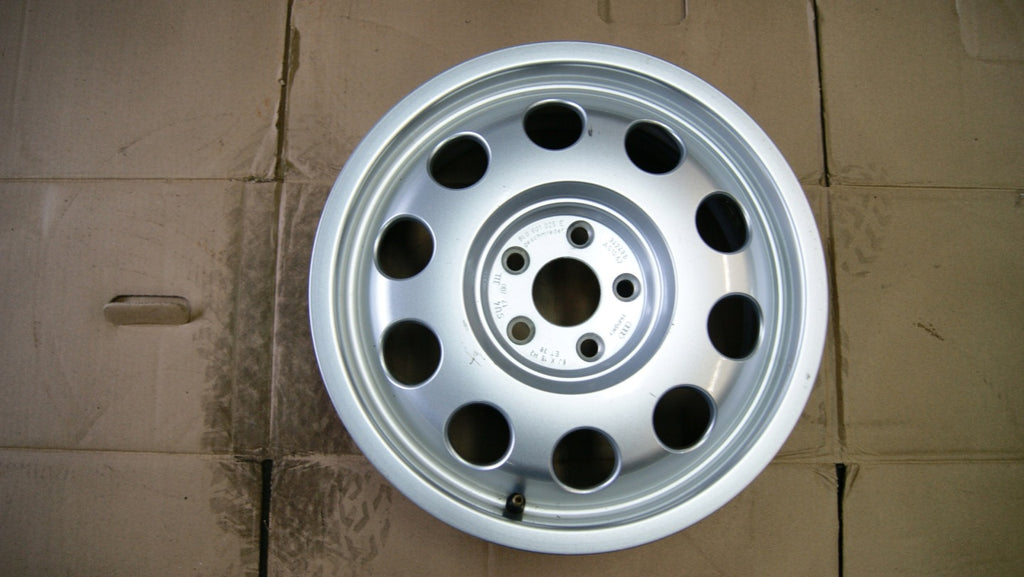 1x Alufelge 15 Zoll 6.0" 5x100 38ET Glanz Silber 8L0601025E Audi Rim Wheel FEL6990656846jt