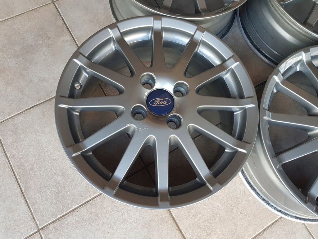 4x Alufelge 16 Zoll 6.0" 4x108 52 5ET Glanz Graphit 4S6J1007AA Ford Fiesta I FEL4162538156vf