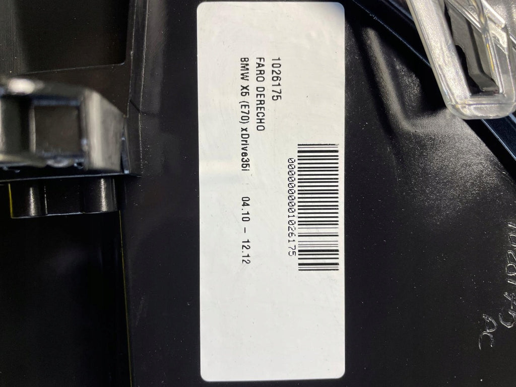 Frontscheinwerfer BMW X5 E70 Xenon Links Scheinwerfer Headlight SCH7774436060lw