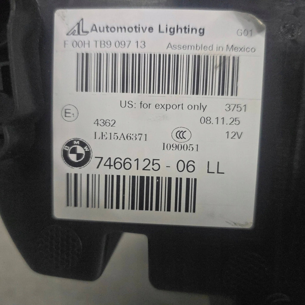Frontscheinwerfer BMW X3 G01 G02 7466125-06 F00HTB909713 Links Headlight SCH1824424713iq