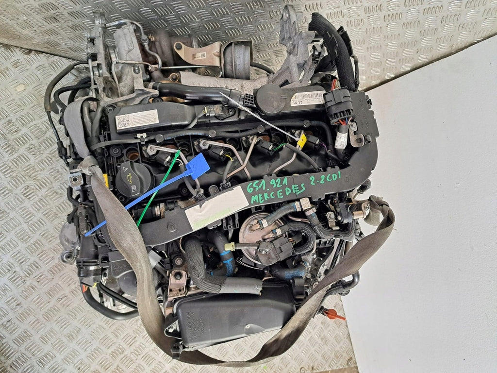Motor Mercedes-Benz W204 W212 651921 2.2 CDI 112TKm 2016 Diesel Unkomplett