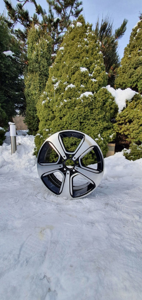 1x Alufelge 17 Zoll 7.5" 5x112 52ET Glanz Silber A2464011500 Mercedes-Benz W246 FEL2812899682yr