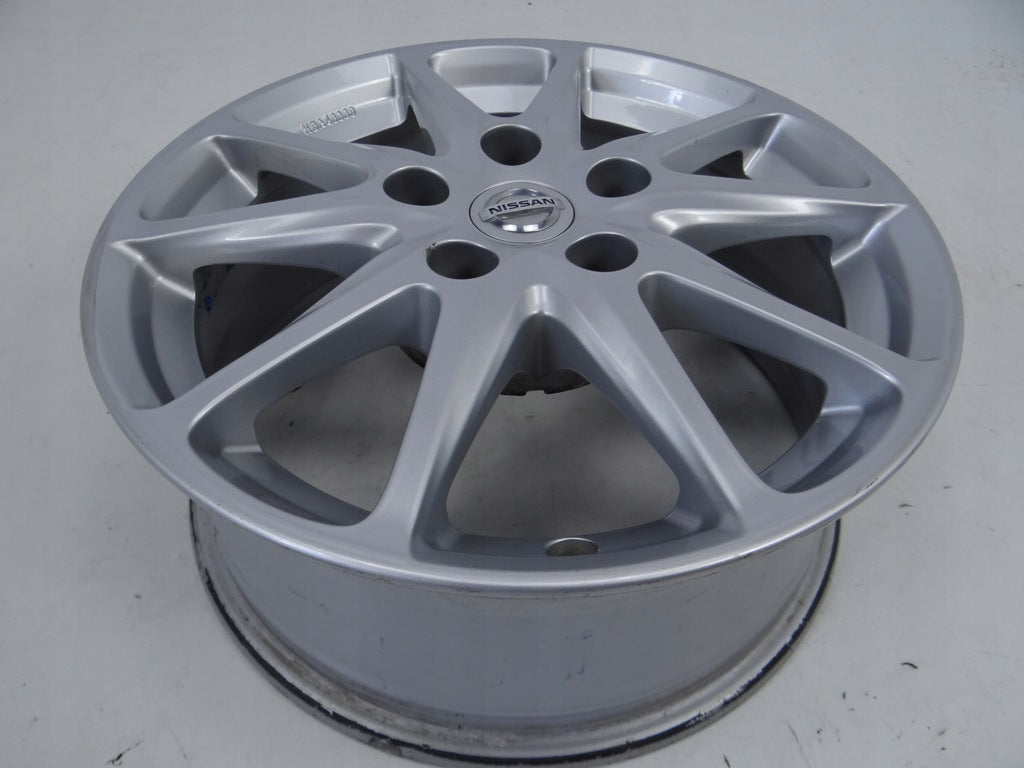 1x Alufelge 16 Zoll 6.5" 5x114.3 40ET Glanz Silber KE4093Z110 Nissan Pulsar FEL5414964790wz