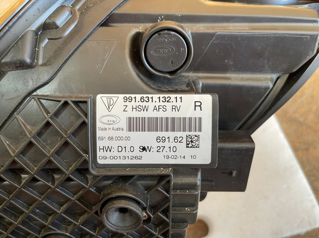 Frontscheinwerfer Porsche Carrera 99163113211 991631132 Xenon Rechts Headlight SCH8959071089qq