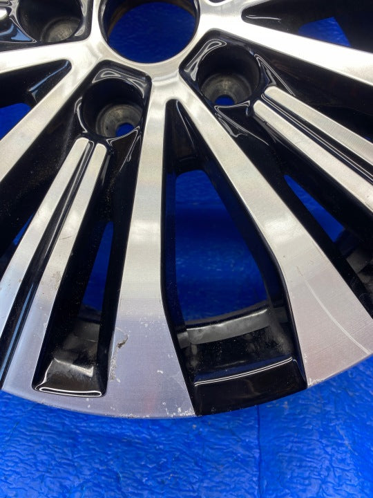 1x Alufelge 16 Zoll 6.5" 5x114.3 44ET Glanz Schwarz 403007870R Renault Zoe FEL5983370497xn