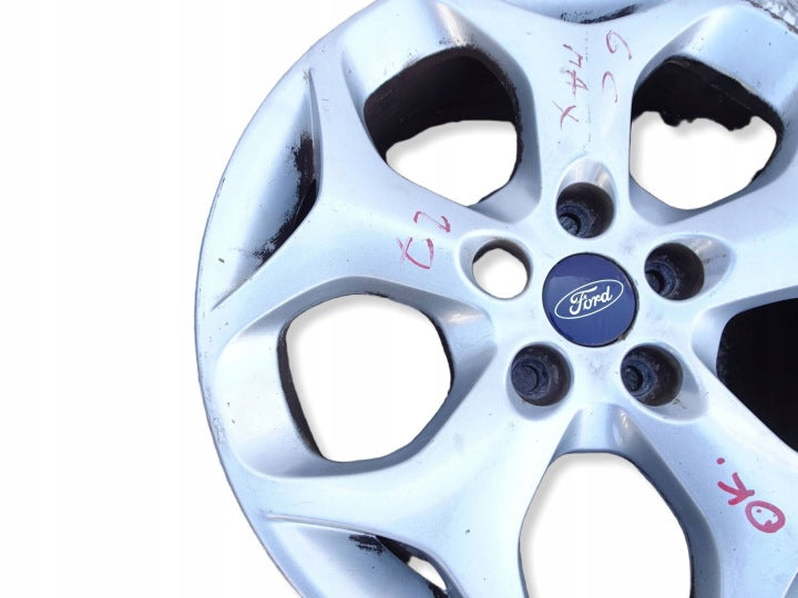1x Alufelge 16 Zoll Blau AM5J1007EE Ford Focus C-Max Rim Wheel FEL4536015177qf