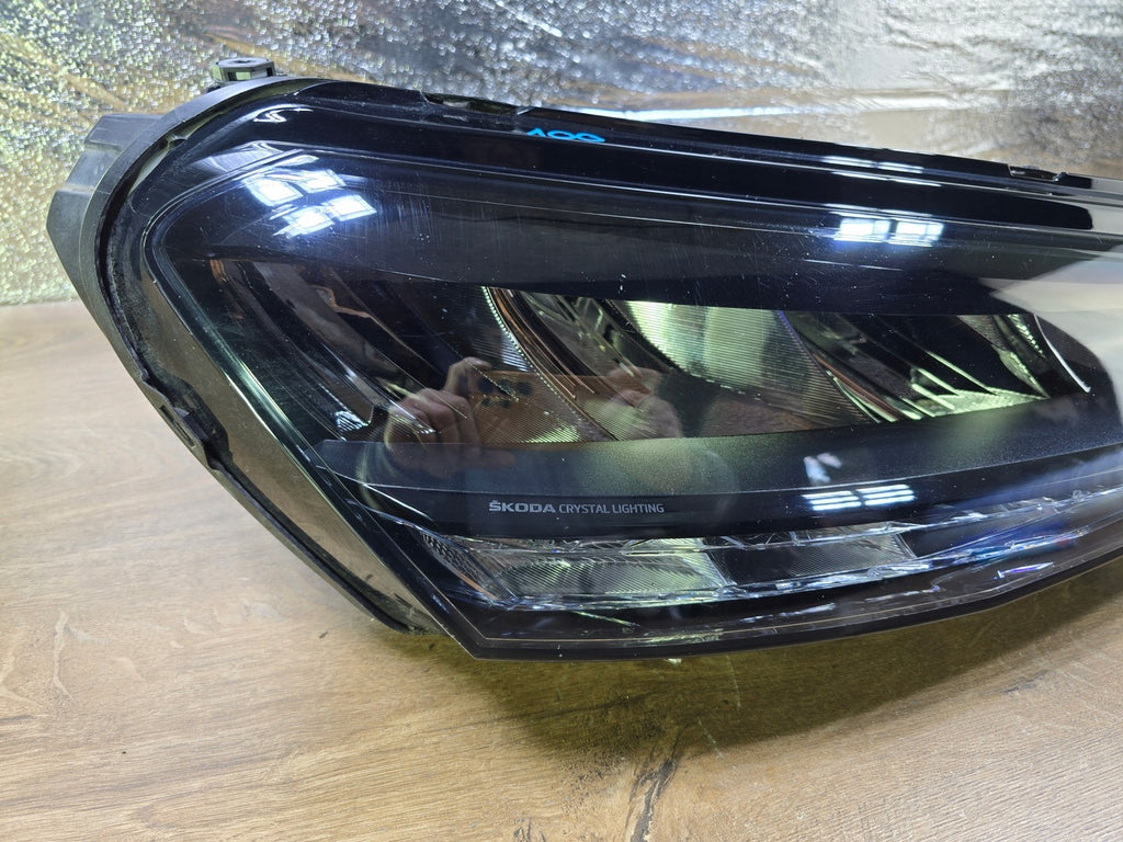 Frontscheinwerfer Skoda Fabia I 6VB941016 LED Rechts Scheinwerfer Headlight