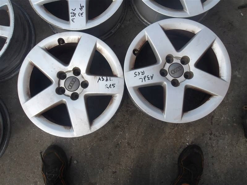 4x Alufelge 15 Zoll 6.0" 5x100 38ET 8L061025P Audi A3 Rim Wheel FEL7702347701ba
