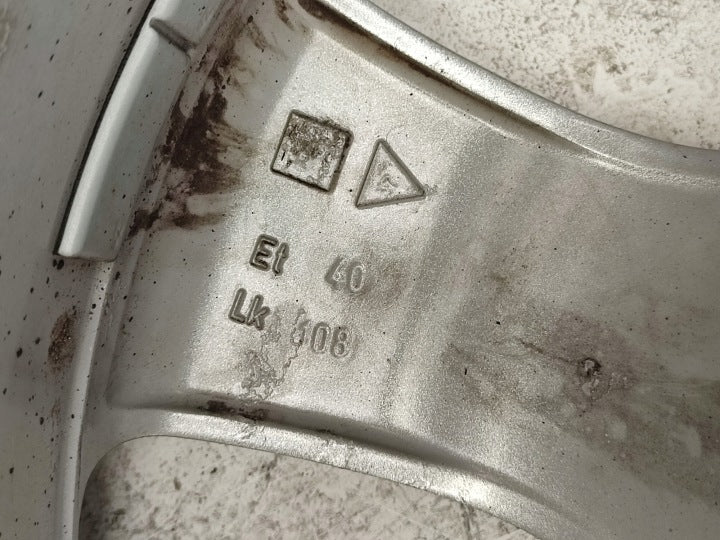 1x Alufelge 18 Zoll 8.5" 5x108 CC85830 Rim Wheel FEL7365137795zo