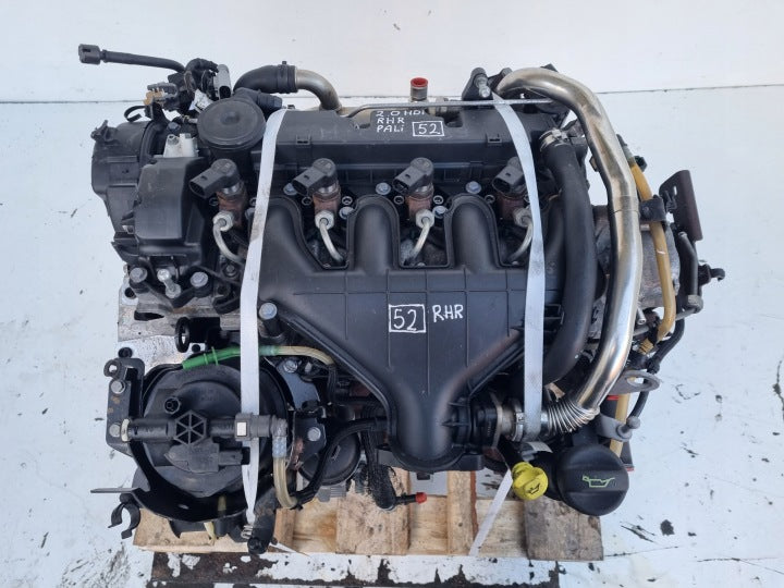 Motor Peugeot 307 RHR 2.0 HDI 136PS 100kW 170TKm 2001 Diesel Engine Komplett MOT9791237973ax