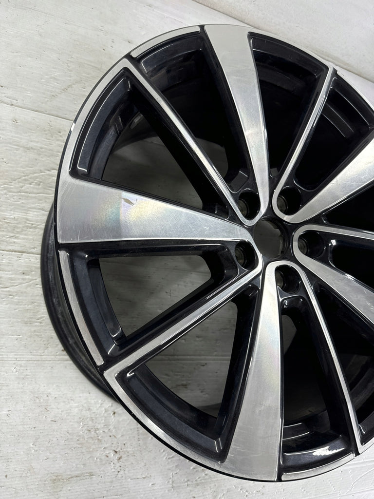 1x Alufelge 19 Zoll 9.0" 5x108 53ET Glanz Schwarz 32134523 Polestar 2 Rim Wheel FEL8667573017dh