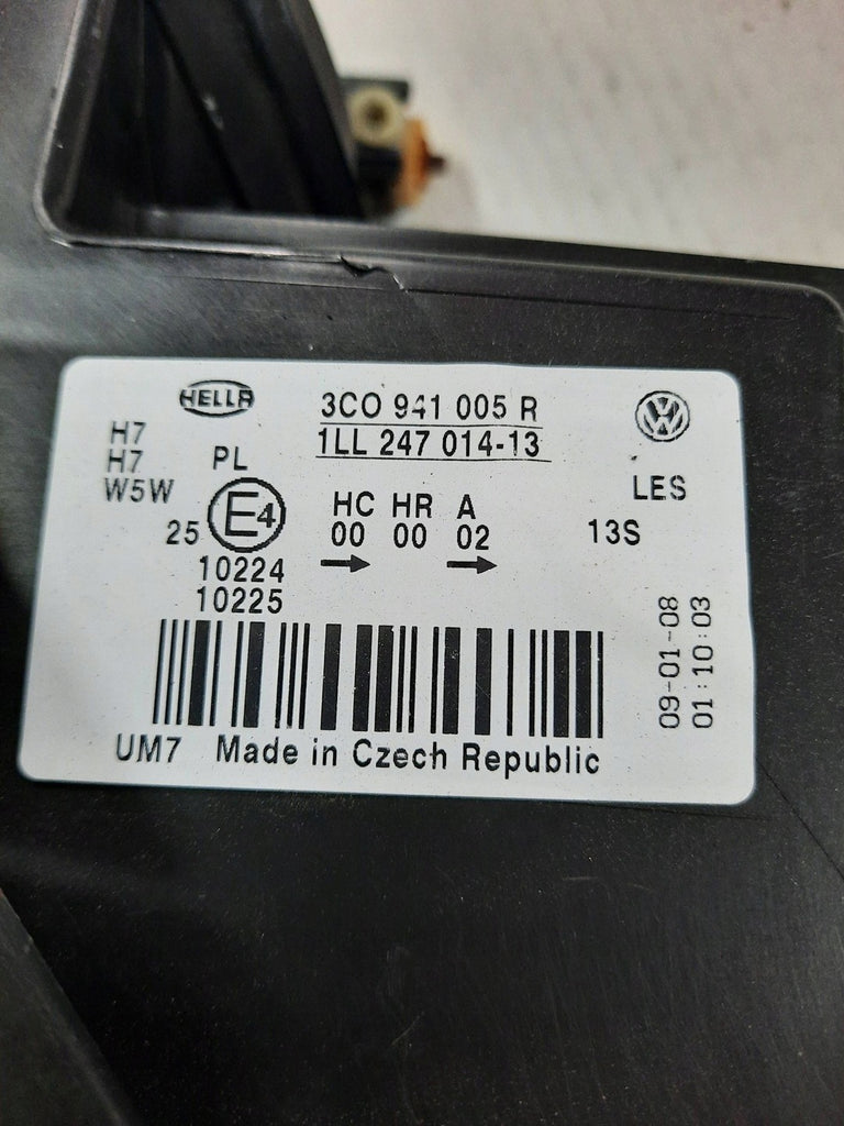 Frontscheinwerfer VW Passat 3C0941005R 1LL24701413 Links Scheinwerfer Headlight SCH9383445001hk