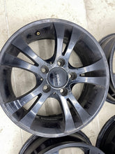 Laden Sie das Bild in den Galerie-Viewer, 4x Alufelge 15 Zoll 6.0" 5x112 42ET Schwarz 48506 BMW F20 Rim Wheel FEL6550735183xz