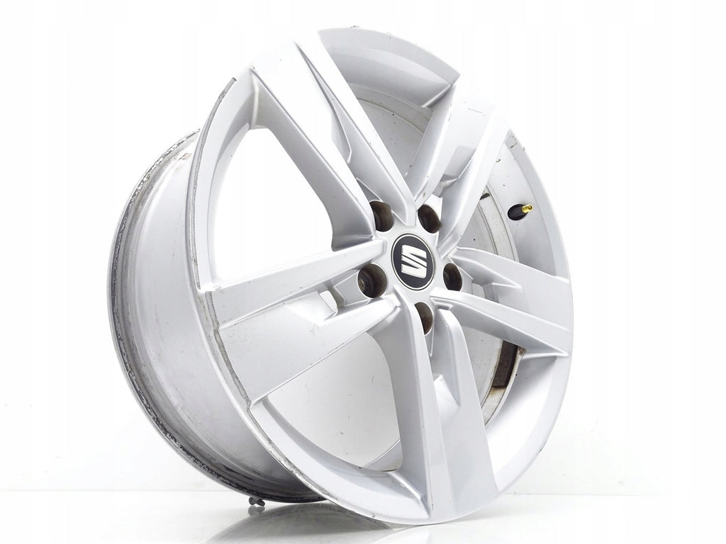 1x Alufelge 17 Zoll 7.0" 5x112 49ET 5F0601025T Seat Leon Rim Wheel