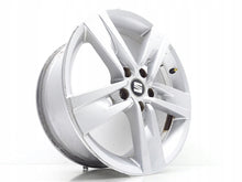 Load image into Gallery viewer, 1x Alufelge 17 Zoll 7.0&quot; 5x112 49ET 5F0601025T Seat Leon Rim Wheel