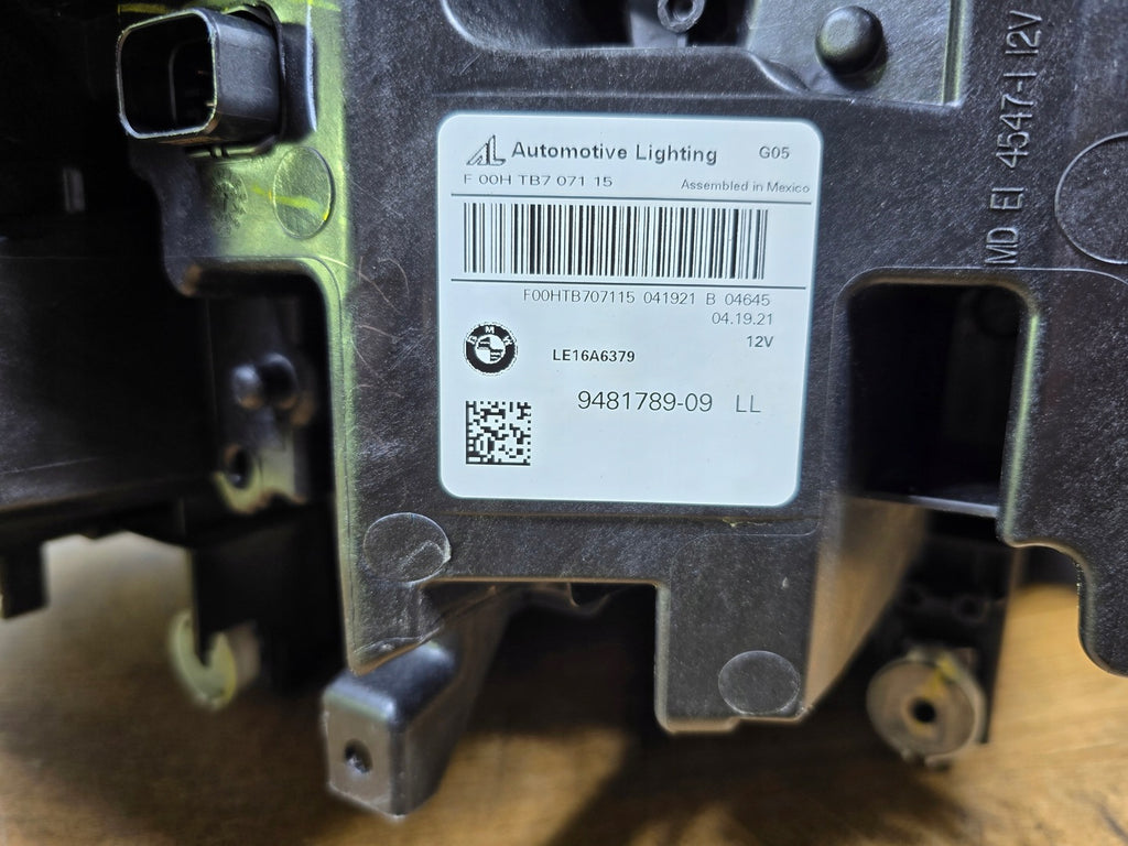 Frontscheinwerfer BMW X5 G05 G06 9481789-09 Laser Links Scheinwerfer Headlight SCH6024439439ex