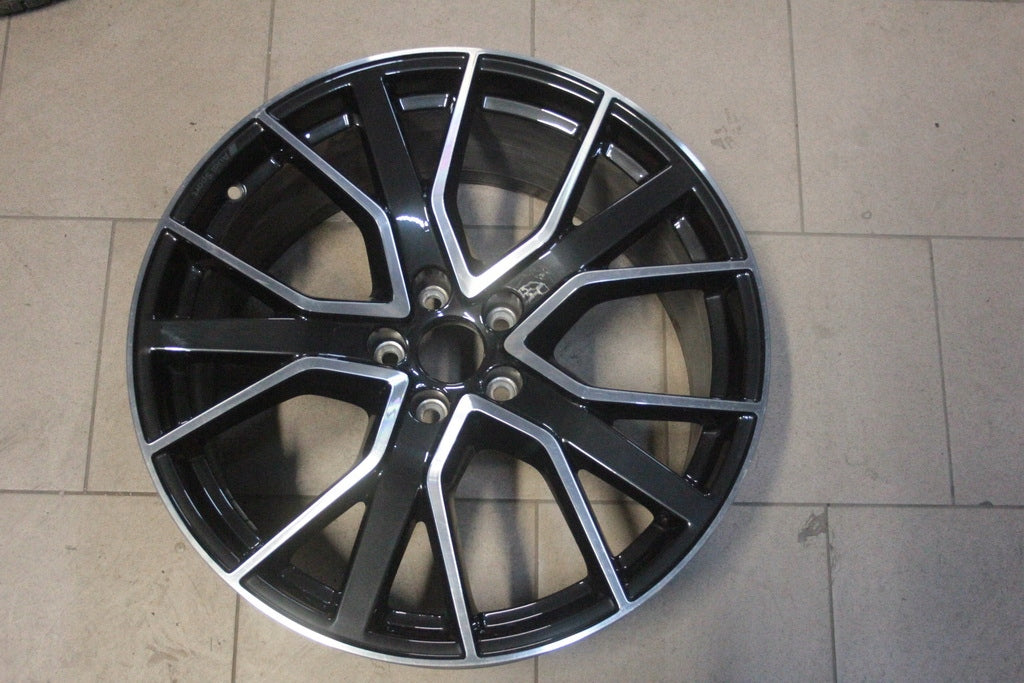 1x Alufelge 20 Zoll 9.0" 5x112 37ET Glanz Schwarz 4N0601025AA Audi Rim Wheel FEL6301816405by