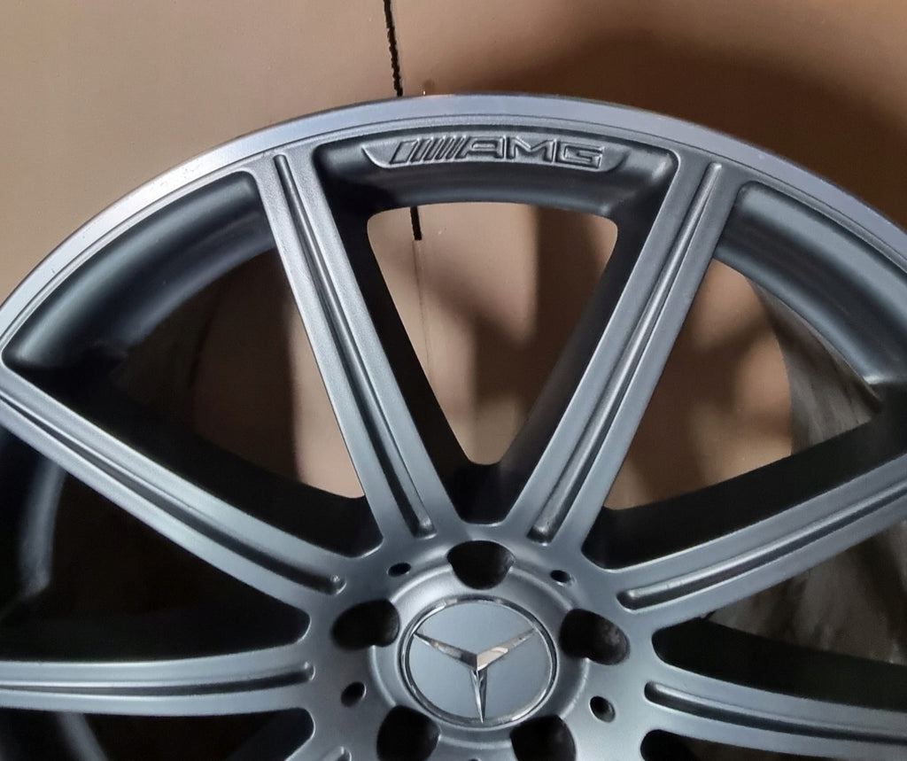 1x Alufelge 19 Zoll 9.5" 5x112 52ET Glanz A2124015102 Mercedes-Benz W212 FEL6699458565pj