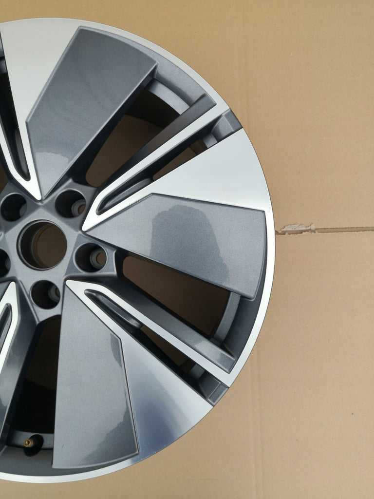 1x Alufelge 19 Zoll 8.0" 5x112 45ET Glanz Graphit 5LA601025A Mg Enyaq Rim Wheel FEL4445762840uz